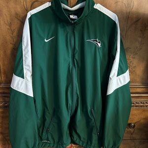 Nike Portland State Vikings Green and White Windbreaker Jacket